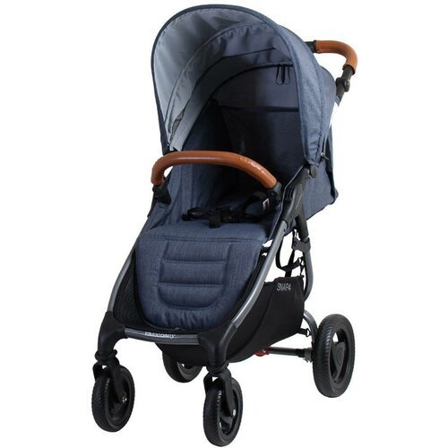 Прогулочная коляска Valco Baby Snap 4 Trend, denim, цвет шасси: черный