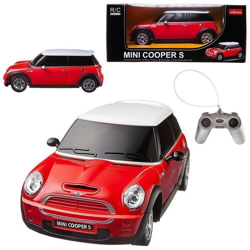 Легковой автомобиль Rastar Minicooper S (20900), 1:18, красный
