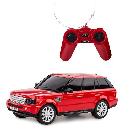 Легковой автомобиль Rastar Land Rover Range Rover Sport (30300), 1:24, 21 см, красный