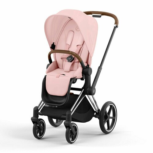 Прогулочная коляска Cybex Priam IV, цвет Peach Pink / Chrome Brown