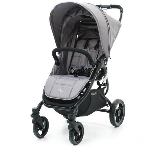 Прогулочная коляска Valco Baby Snap 4, cool grey, цвет шасси: черный