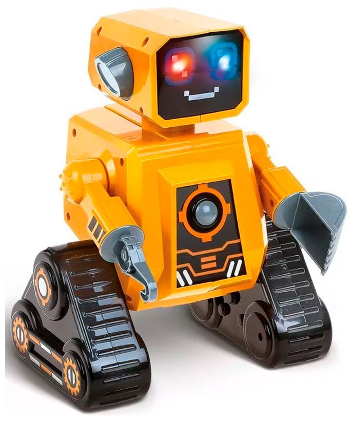 Робот интерактивный Crossbot Чарли ИК-управление аккум. обучающий функционал русская озвучка желтый 870700