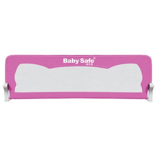 Baby Safe Барьер на кроватку Ушки 180 см XY-002C.CC, 180х42 см, пурпурный