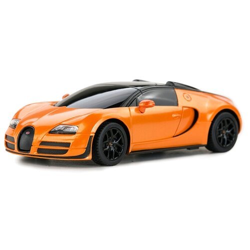 Rastar Bugatti Grand Sport Vitesse (47000), 1:24, 11.8 см, оранжевый/черный