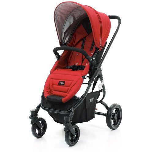 Прогулочная коляска Valco Baby Snap 4 Ultra, fire red, цвет шасси: черный