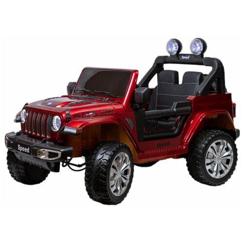 Джип Jeep Rubicon YEP5016 4х4 красный краска