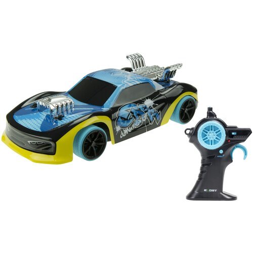 Гоночная машина EXOST Xmoke, 1:14, 32 см, черный/голубой