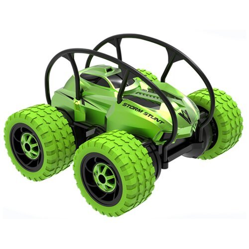 Машинка MKB Four Wheel Stunt (5588-614), 1:18, 17 см, зеленый