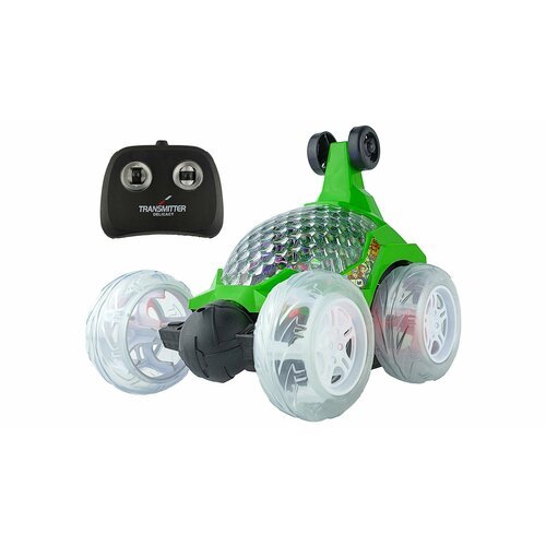 Детская машинка перевертыш на пульте управления (на аккумуляторе, световые и звуковые эффекты) RD606