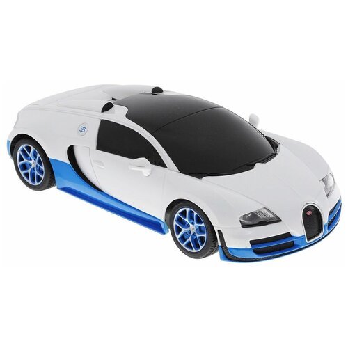 Гоночная машина Rastar Bugatti Veyron Grand Sport Vitesse (53900), 1:18, 25 см, белый