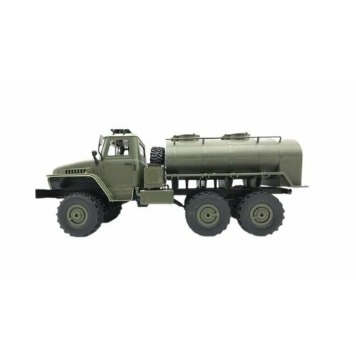 Радиоуправляемая машина WPL Советский военный грузовик *Урал* с цистерной RTR масштаб 1:16 4WD 2.4G - WPLB-36-5