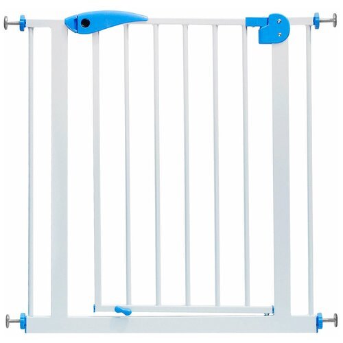 Baby Safe Ворота безопасности 75-85 см XY-008, белый/синий