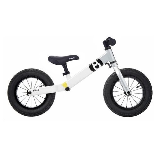Беговел детский Bike8 - Suspension - Standart (White-Silver)