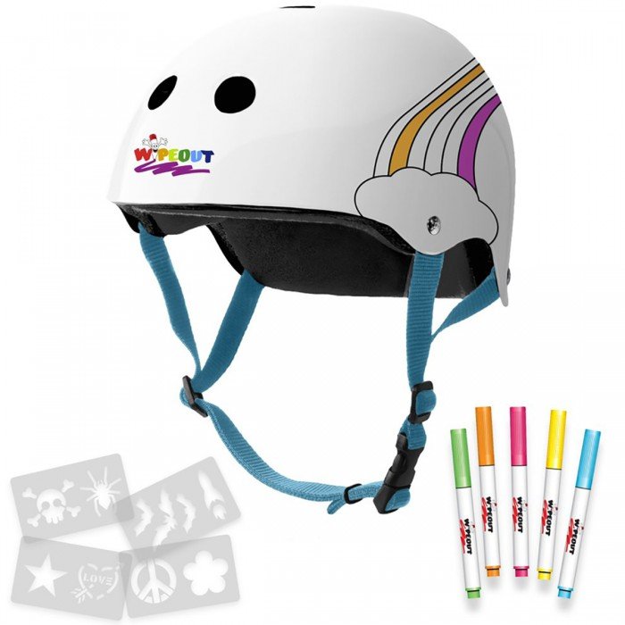 Шлемы и защита Wipeout Шлем с фломастерами Rainbow