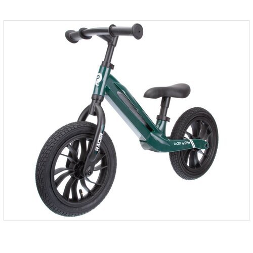 Беговел детский зеленый надувные колеса Qplay арт. RACE1G