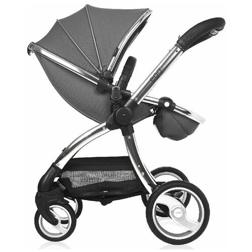 Прогулочная коляска EGG Egg Stroller, anthracite/mirror chassis, цвет шасси: серебристый