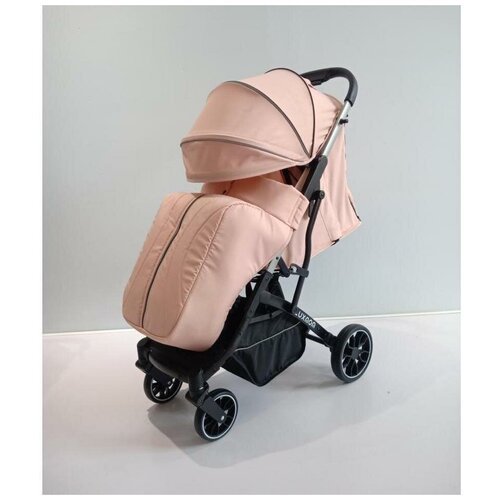 Прогулочная коляска Luxmom V3, розовый