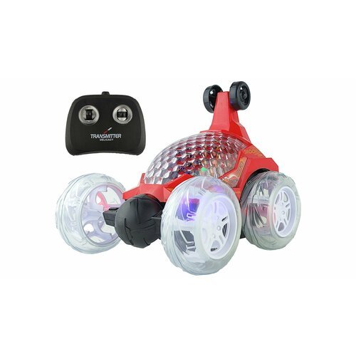 Детская машинка перевертыш на пульте управления (на аккумуляторе, световые и звуковые эффекты) RD604