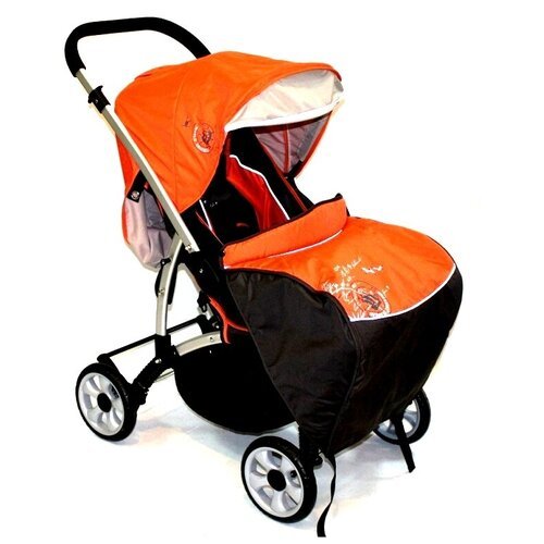Прогулочная коляска Lider Kids Glory Comfort (Лидер Кидс Глори Комфорт) Оранжевый Серый
