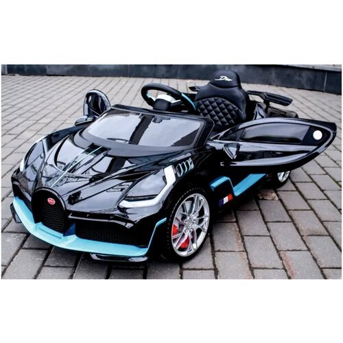 Электромобиль NovaKIDS Bugatti Divo HL338, черный глянец