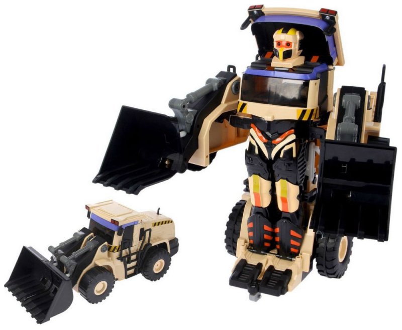 Робот 1 Toy трансформируется в экскаватор, со светом и звуком, 47 см Т10600