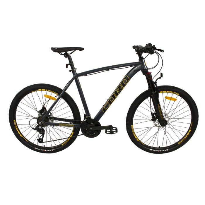 Двухколесные велосипеды Cord Horizon 27.5 с дисковыми гидравлическими тормозами 2023 CRD-DLX2701-21