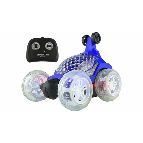 Детская машинка перевертыш на пульте управления (на аккумуляторе, световые и звуковые эффекты) RD608