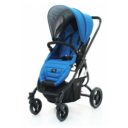 Прогулочная коляска Valco Baby Snap 4 Ultra, ocean blue, цвет шасси: черный