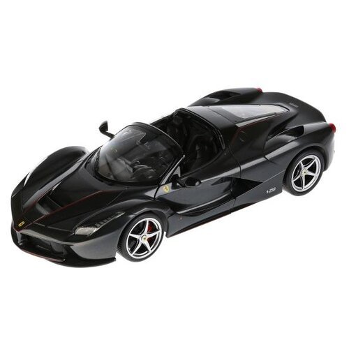 Легковой автомобиль Rastar Ferrari LaFerrari Aperta 75800, 1:14, 33 см, черный