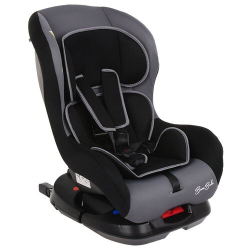 Автокресло группа 0/1 (до 18 кг) BamBola Bambino Isofix, серый/черный