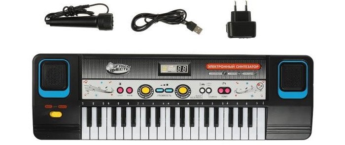 Музыкальные инструменты Играем вместе Электронный синтезатор 1604M356-R