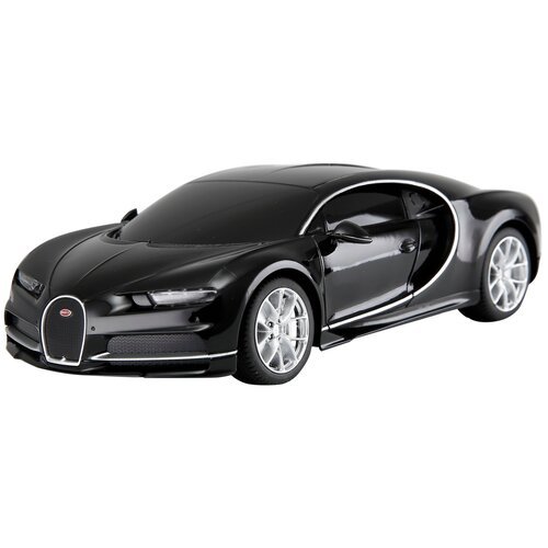 Гоночная машина Rastar Bugatti Chiron 76100, 1:24, 18.9 см, черный