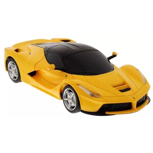 Гоночная машина Rastar Ferrari LaFerrari (48900), 1:24, 19 см, желтый