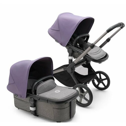 Детская коляска Bugaboo Fox5 2 в 1 Grey Melange Astro Purple