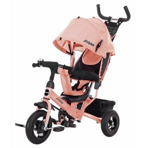 Велосипед трехколесный Comfort 10x8 AIR, розовый Moby Kids 649236