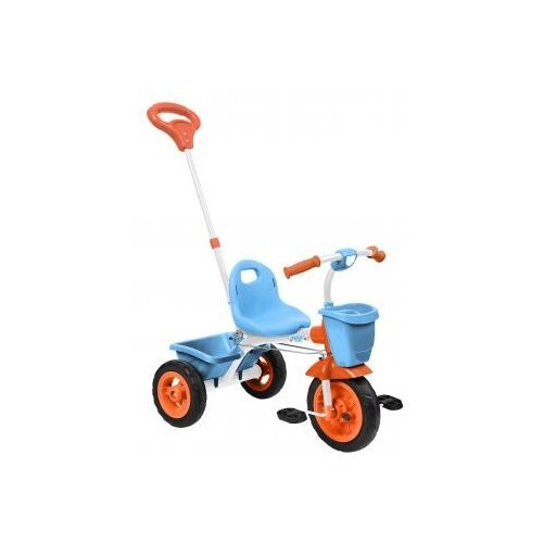 Трехколесный велосипед Nika ВДН2, оранжевый с голубым (требует финальной сборки)