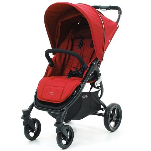Прогулочная коляска Valco Baby Snap 4, fire red, цвет шасси: черный