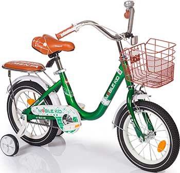 Велосипед Mobile Kid GENTA 14 DARK GREEN
