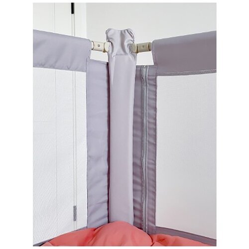 Мягкая защита углов для барьеров на кровать. Защитная накладка для барьеров безопасности от падений