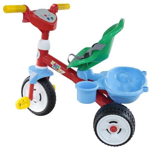Трехколесный велосипед Coloma Y Pastor Беби Трайк 46734, красный/голубой/зеленый