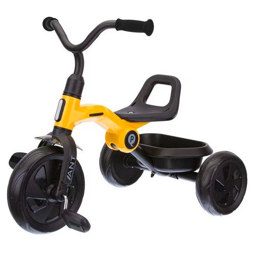 Трехколесный велосипед QPlay Ant Basic Trike, желтый (требует финальной сборки)